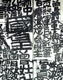 Calligrapher Tsang Tsou-choi