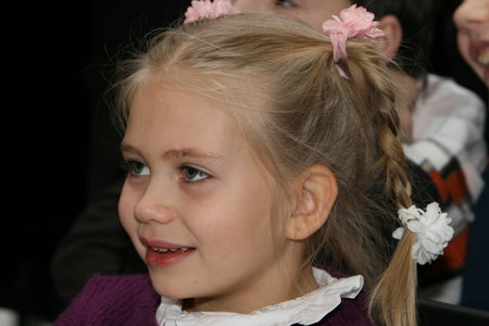Beautiful children faces at our exhibition