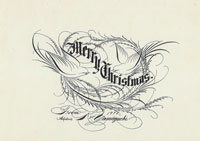 It’s Not Too Early to Think About Calligraphy Christmas Gifts