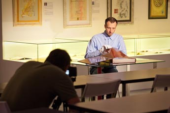 В Современном музее каллиграфии прошли съёмки программы «Человек перед Богом»