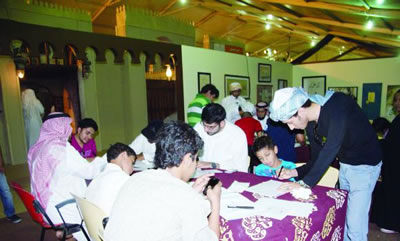 Saudi Calligraphy Workshops Are A Success