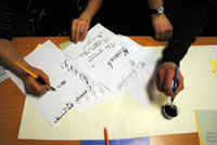 Night Calligraphy Classes in Russia