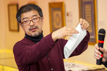 An exclusive master-class on Korean calligraphy