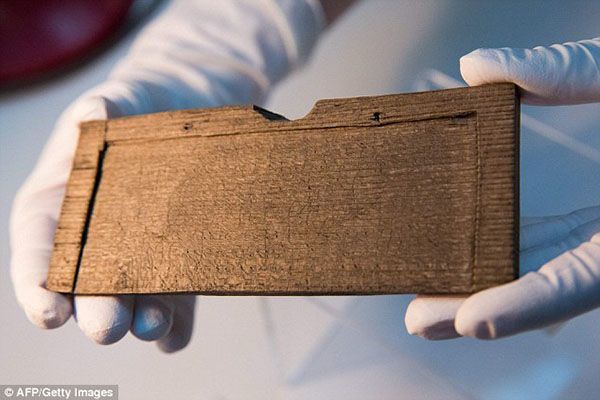 Earliest handwritten 'notepad' unearthed in London: Discovery of 410 wooden tablets gives glimpse into life of city's first Romans