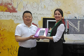 International Association of Mongolian Calligraphy visits the Contemporary Museum of Calligraphy