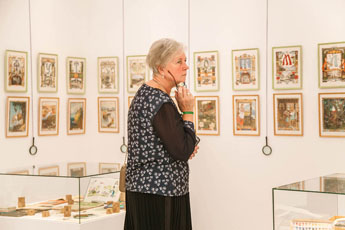 Visitors see unique exhibits