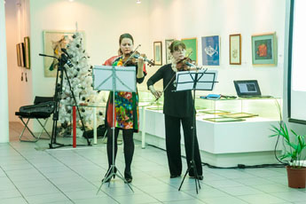 Contemporary Museum of Calligraphy gave classical music concert 