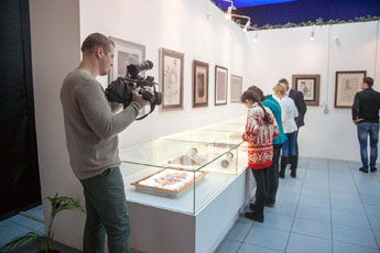 В Современном музее каллиграфии прошли съемки передачи для телеканала «Культура»