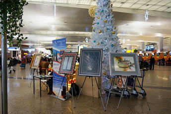 The Contemporary Museum of Calligraphy took part in the Day of the Passenger in Sheremetyevo