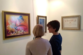 Representative of MGIMO visited Contemporary Museum of Calligraphy