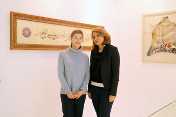 Современный музей каллиграфии посетила гостья из Ирана