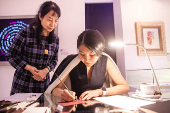 Гости из Китая посетили Современный музей каллиграфии