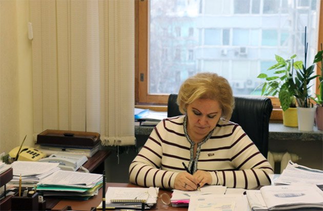 Museum team meets with Lyubov Dukhanina in State Duma