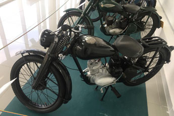 Expedition visits Kovrov Museum of Motorcycles