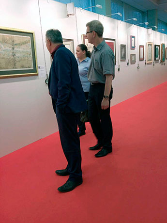 В Государственной Думе РФ продолжается выставка «Великой и русской каллиграфии»