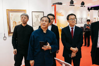 Chinese delegation visited Contemporary Museum of Calligraphy