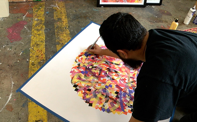 Художник Мухаммед Заман: «Объединять людей с помощью каллиграфити»