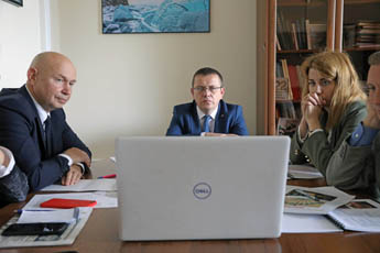 Alexey Shaburov, Director of the Contemporary Museum of Calligraphy, and Vladislav Kononov, Director of the Museum Department at the Ministry of Culture of the Russian Federation