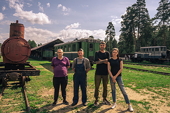 考察队参观了佩列斯拉夫尔铁路博物馆