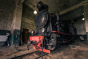 考察队参观了佩列斯拉夫尔铁路博物馆
