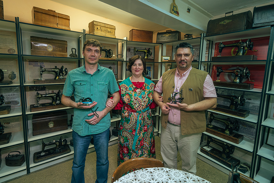 Музей старинных швейных машин в Переславле-Залесском — следующая точка маршрута экспедиции по частным музеям
