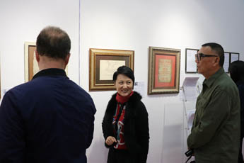 Director of the Contemporary museum of calligraphy visited the premiere of the Chinese ballet Meeting with the Great River