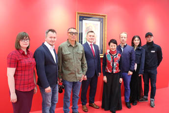 现代书法博物馆馆长出席中国芭蕾舞剧“与大江相遇”首映式 