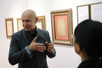 中国哈尔滨代表团参观索科利尼基会展中心