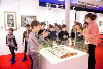 В Современном музее каллиграфии прошла серия экскурсий для учеников Европейской гимназии