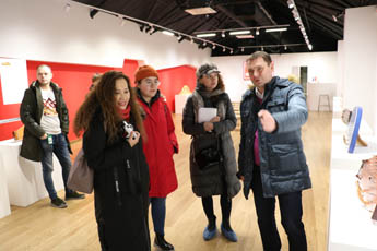 莫斯科华人华侨联合会前主席访问索科利尼基会展中心博物馆