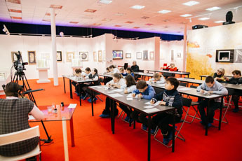 世界书法博物馆为孩子举办参观及大师班活动