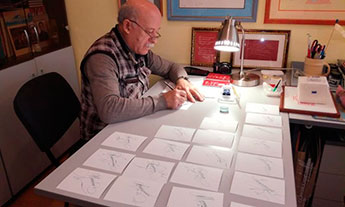 The letters on pointe. Yaroslavl citizens ranked among the best calligraphers in the world