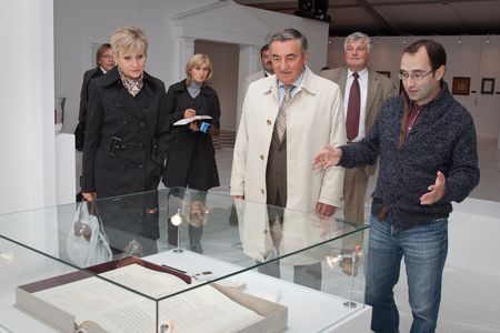 VIP-гости выставочных павильонов на Ярославовом Дворище