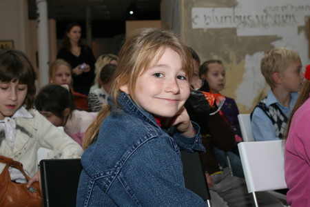 Beautiful children faces at our exhibition