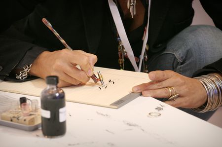 Master-classes by the world-known calligraphers in full swing